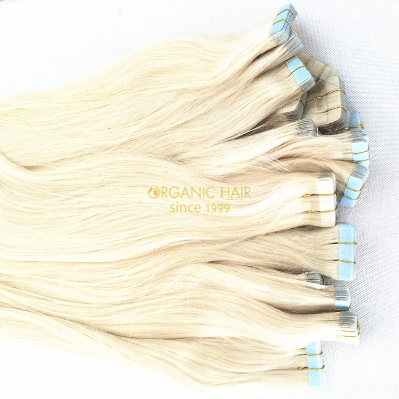 Great lengths tape hair extensions for short hair women